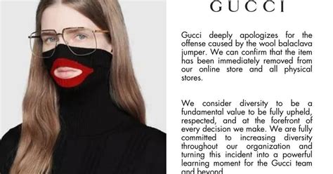 gucci boack face|gucci sweater controversy.